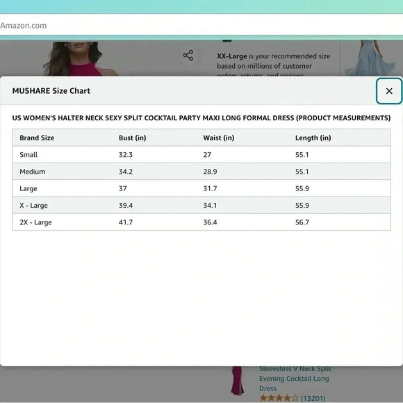 Mushare Pink Halter Maxi  Dress NWT Size Large - Picture 12 of 12